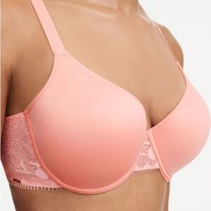 CHANTELLE Day to Night Smooth Custom Fit Bra - Candlelight Peach
